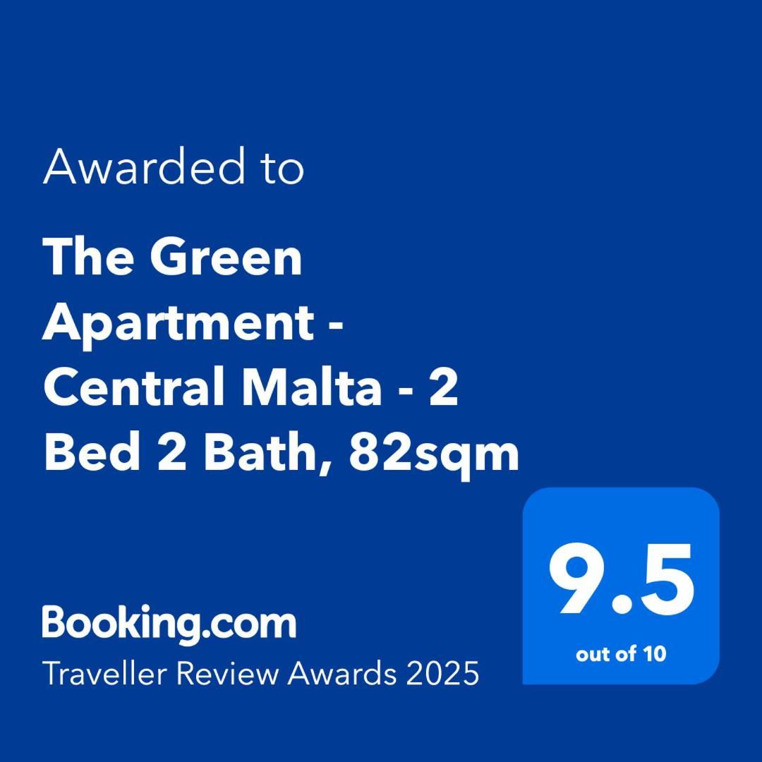 The Green Apartment - Central Malta - 2 Bed 2 Bath, 82Sqm 姆西达 外观 照片
